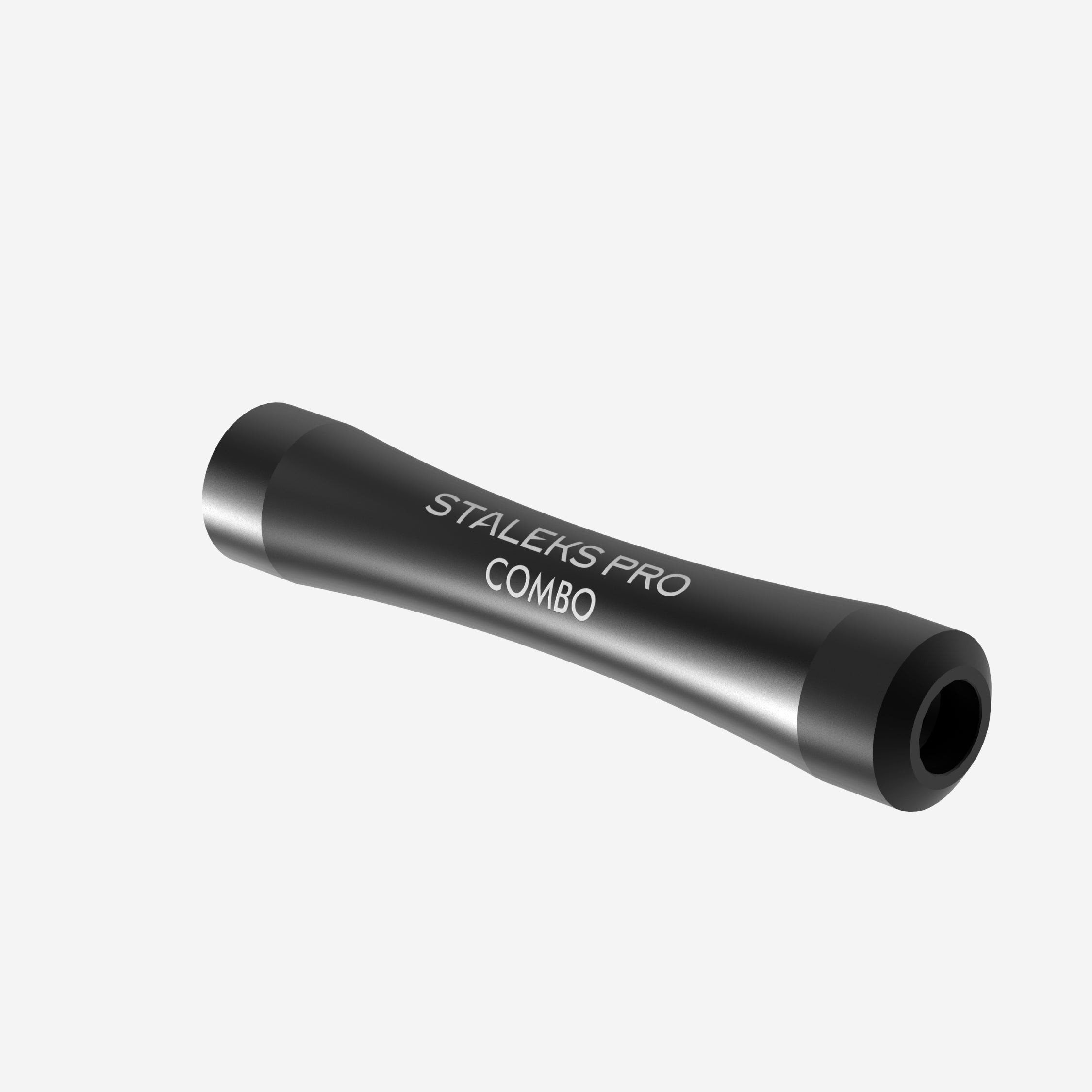 STALEKS Griff des Pushers Schwarz Combo UNIQ 10b – Für austauschbare Arbeitsteile (HPQ-10b)