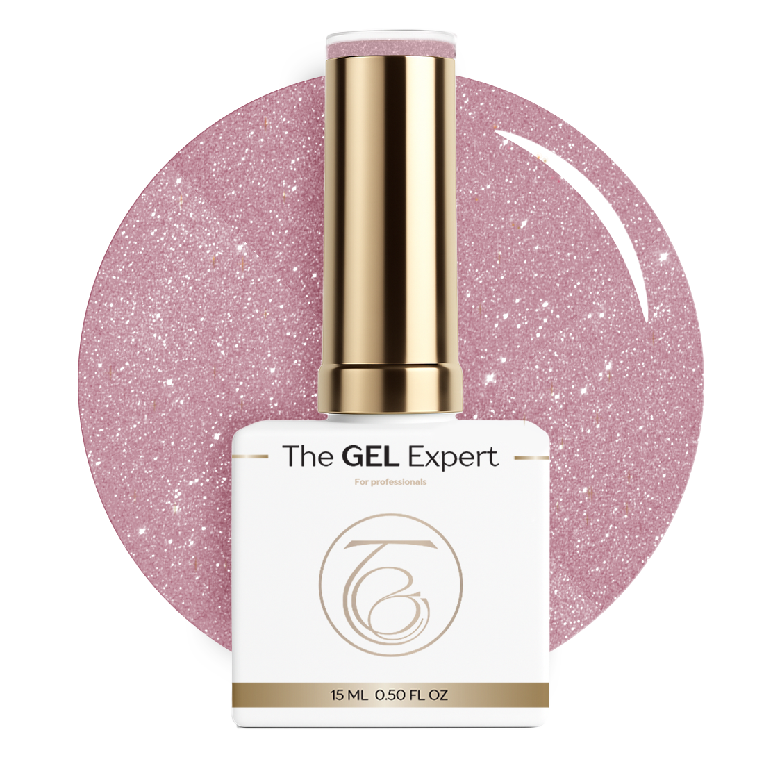 The Gel Expert Gel Polish - Pink Sparkle