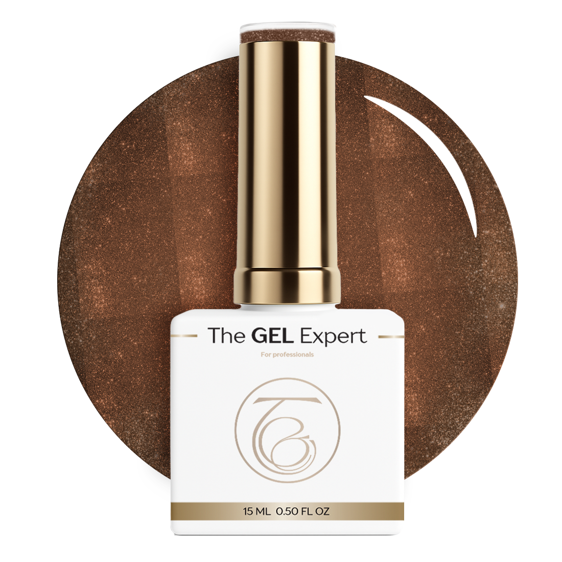 The Gel Expert Gelpolish - Kaffee Funkeln