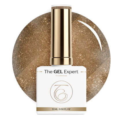 The Gel Expert Gel Polish - Sparkle Gold