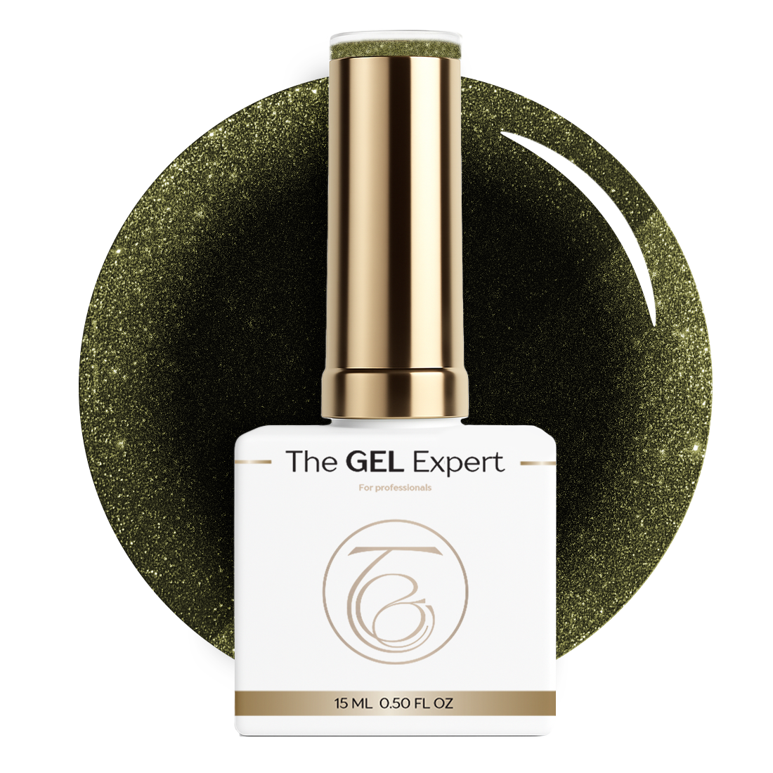 The Gel Expert Gel Polish - Gold Cat Eye